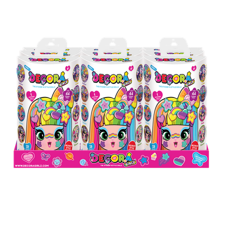 Decora Fashion Girlz 5" Tall Collectible Dolls: Unbox & Decorate Your Mystery Pack, Children Ages 4+