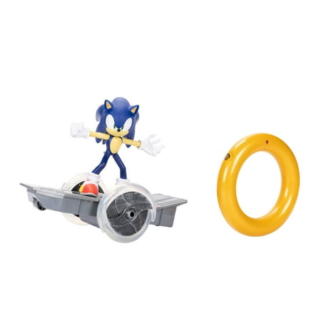 Sonic The Hedgehog Speed Feature RC Vehicle with Detachable Sonic Action Figure