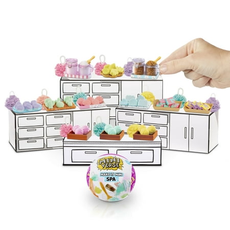MGA's Miniverse Make It Mini Spa Mini Collectibles, Tween Novelty Toy, Ages 8 & up