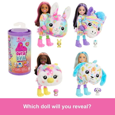 Barbie Chelsea Cutie Reveal Color Dream Series Small Doll & Accessories (Styles May Vary)