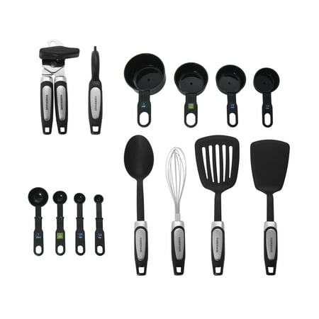 Farberware Professional 14-Piece Kitchen Tool and Gadget Kitchen Utensil Set in BlackBlack,