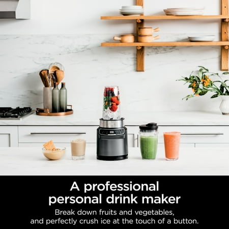 Ninja Nutri-Blender Pro with Auto IQ, 1000 Watts, Personal Blender, BN400