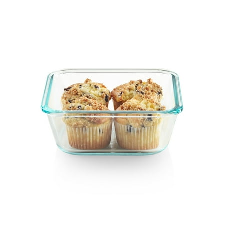 Snapware Total Solution Glass 4-Cup Square with Lid