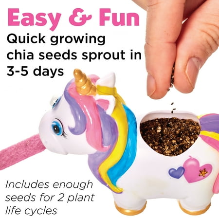 Creativity for Kids Unicorn Self-Watering Plant Pet - Arts and Crafts for Girls Ages 6-8+