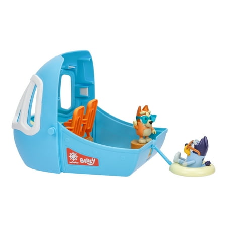 Bluey 3-in-1 Transforming Plane Playset, 25+ Sounds and Phrases, Ages 3+, Toddler Toys