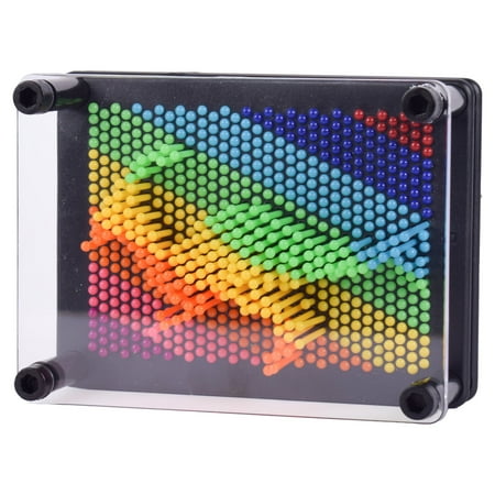 Toymendous Rainbow 3D Pin Art - Novelty & Gag Toys, Kids, Unisex Ages 3+
