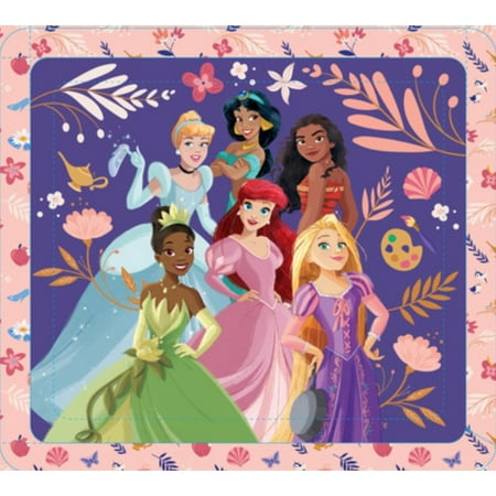 Disney Princess Deluxe Activity Art Set, Metal Carrying Case, for Girls, 200+ Pieces, Multi-Color