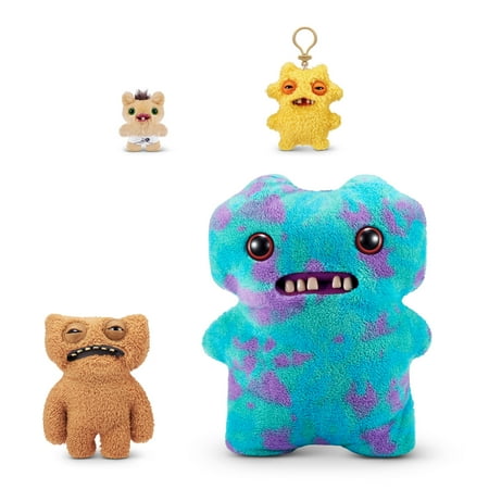 Fuggler Gold Fuggs 9 inch (Gnawing Terror), Funny Ugly Monster Soft Plush Collectible Toy by ZURU