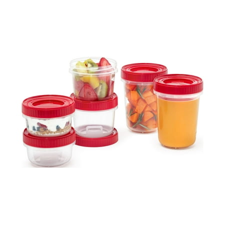 Value Pack TakeAlong 12 Piece Food Storage Set - Red
