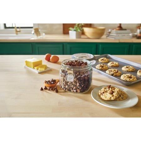 Ball Latch Jar, Glass Storage Jar, Quart