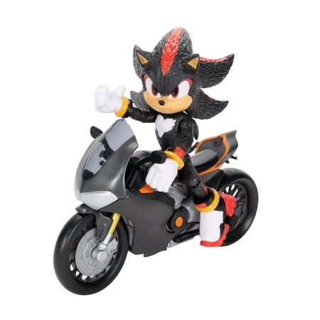Sonic 3 Shadow Articulated 5 inch Action Figure with Motorcycle