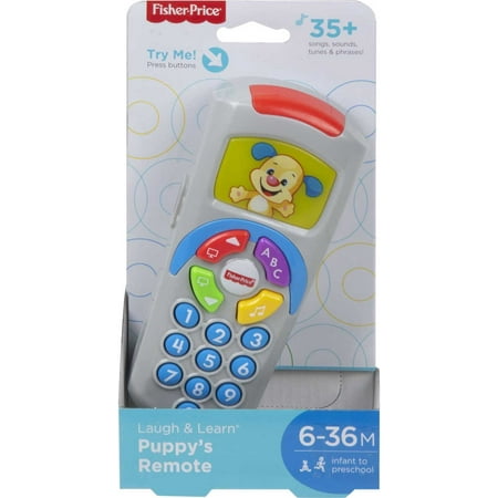 Fisher-Price Laugh & Learn Puppy?s Remote Baby & Toddler Learning Toy with Music & Lights