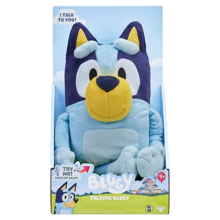 Bluey, Talking Bluey 13inch Plush, Toddler Toy
