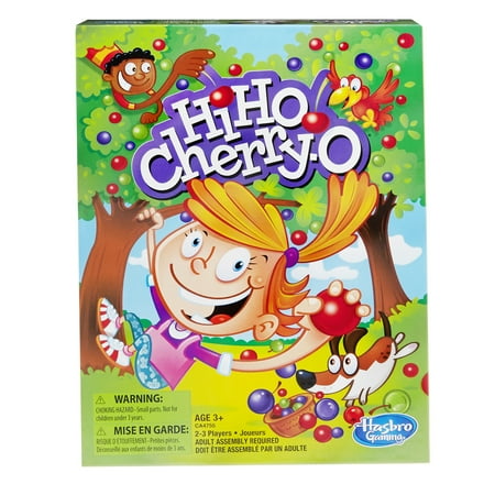 Hi Ho Cherry O Board Game for Preschool Kids and Family Ages 3 and Up, 2-3 Players