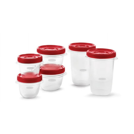 Value Pack TakeAlong 12 Piece Food Storage Set - Red