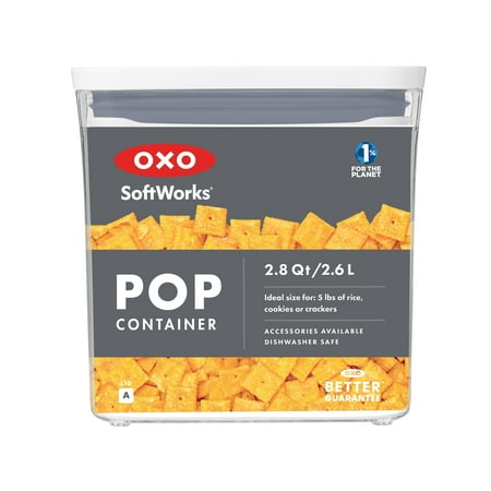 OXO Softworks POP Container - Big Square Short 2.8 Qt