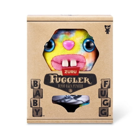 Fuggler Baby Fugg 3.5 inch (Rabid Rabbit), Funny Ugly Monster Soft Plush Collectible Toy by ZURU