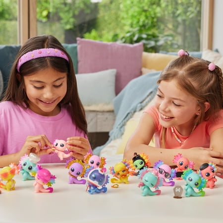 5 SURPRISE A-LOT-A Axolotls Reveal Surprise Themed Novelty Unboxing Toy Collectible Mini's by ZURU