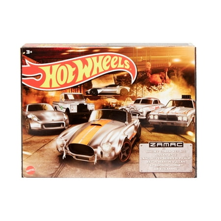 Hot Wheels Zamac Multipacks of 6 Toy Cars, Gift For Kids & Collectors