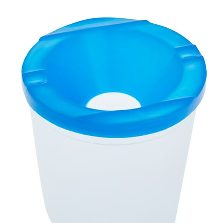 12 Pack No Spill Paint Cups With Lids for Kids, Arts and Crafts Supplies for Classrooms (4 Colors, 3 x 3 In)