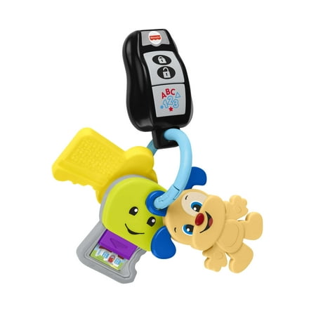 Fisher-Price Laugh & Learn Play & Go Keys Musical Learning Toy for Infant & Toddler