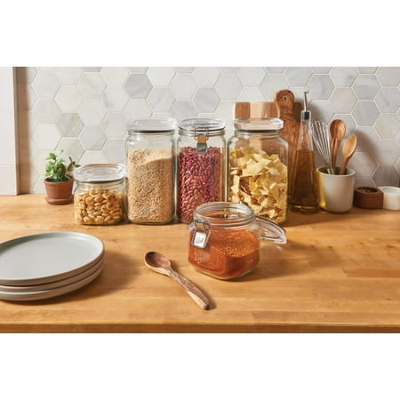 Ball Latch Jar, Glass Storage Jar, Quart