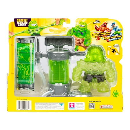 Heroes of Goo Jit Zu Hero Creator Rockjaw Mix, Fill & Create Your Own Stretchy Action Figure Ages 4+