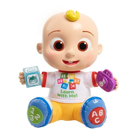 CoComelon, JJ Learning Doll, Includes Lights and Sounds, Baby and Toddler Toy