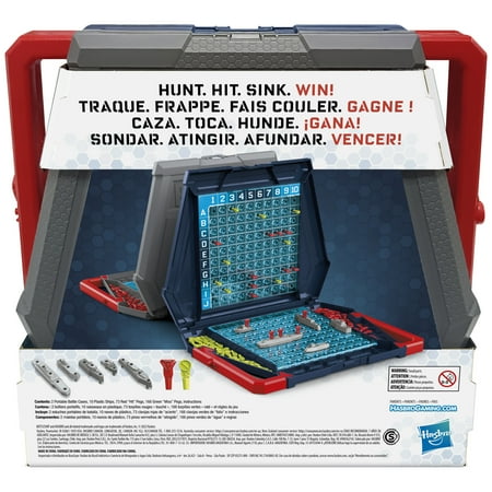 Battleship Classic Board Game, Fun Strategy Game For 2 Players, Non-Candy Easter Basket Stuffers Gifts