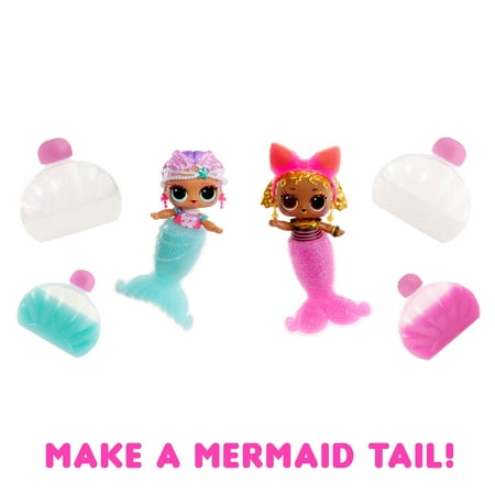 LOL Surprise Mermaids Tots with Color Change Tails, Ages 4+