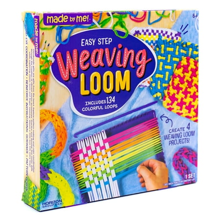 Made by Me! Easy Step Multi-color Weaving Loom, Boys and Girls, Child, Ages 5+