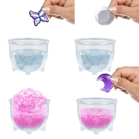Magic Mixies Magic Mirror 10.5" Supreme Doll, Luna the Butterfly Pixie, 50+ Lights & Sounds, Ages 5+