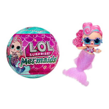 LOL Surprise Mermaids Tots with Color Change Tails, Ages 4+