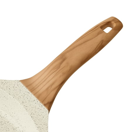 The Pioneer Woman Prairie Signature Cast Aluminum 10-Inch Fry Pan, Linen Speckle