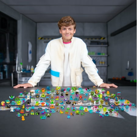 MrBeast Lab Swarms Lab 5 Pack, 1 inch Swarms Action Figures over 100 to Collect, Ages 5+