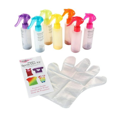 Tulip Spray Tie-Dye Kit, 7 Colors, Vibrant Confetti