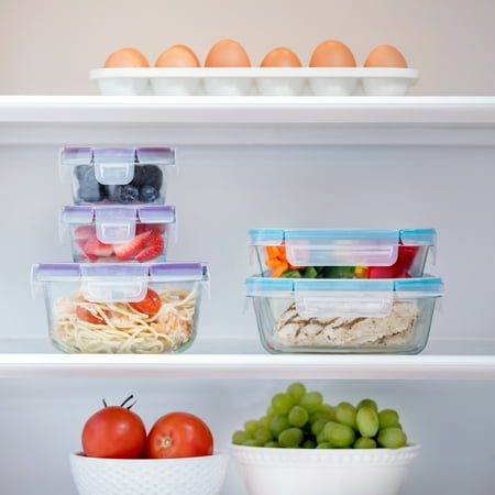 Snapware Total Solution Glass Storage Set, 10 Piece