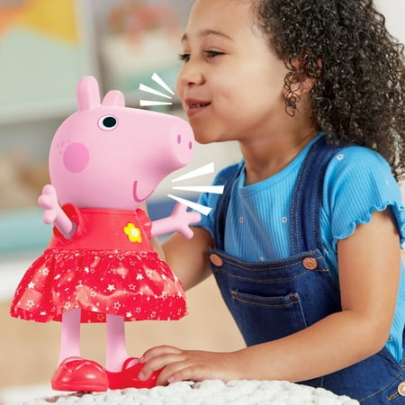 Peppa Pig Toys Peppa?s Muddy Puddles Party Doll, Musical Toys for Girls and Boys Ages 3+