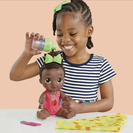 Baby Alive Shampoo Snuggle Berry Boo Black Hair Water Baby Doll