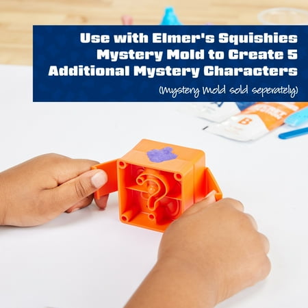 Elmer?s Squishies Refill Pack, Creates 5 Additional Mystery Characters, 5 Count
