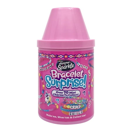 Cra-Z-Art's Shimmer 'n Sparkle Surprise Bracelet Maker, DIY Beaded Jewelry Maker, 6+ Years