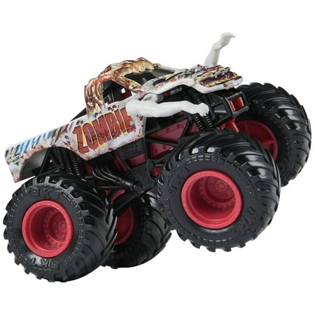 Monster Jam, Official Zombie Monster Truck, Die-Cast Vehicle, 1:64 Scale, Kids Toys for Boys Ages 3 and up