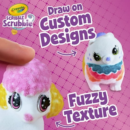 Crayola Scribble Scrubbie Pets Super Salon, Creative Toys for Kids, Coloring Gifts for Girls & Boys, Arts and Crafts, Ages 3+