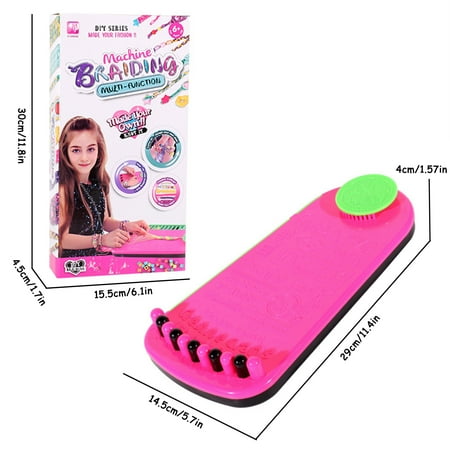 Jaawind Friendship Bracelets Making Kit for Girls, DIY Arts and Crafts for Kids Ages 6-12, Making Kit with 20 Pre-Cut Threads and Accessories, Birthday Christmas Gifts for Kids