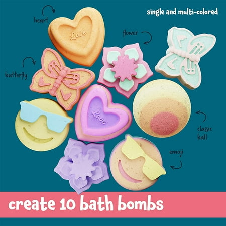 Dan&Darci Soap & Bath Bomb Making Kit for Kids, 3-in-1 Spa Science Kit, Easter Craft Gifts For Girls & Boys Age 6-12 Year Old Girl Crafts Kits : DIY Experiment Toys, Craft Gift For Kids Ages