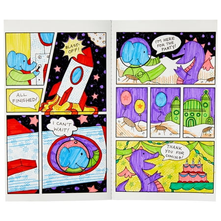 Smarts & Crafts Comic Book Studio, 31 Pieces, for Boys, Girls, Ages 6+
