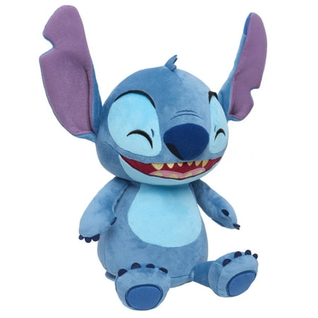 Disney Stitch Crack Me Up Stitch 11-inch Plush with Sounds and Motion, Wiggles, Giggles, and Laughs
