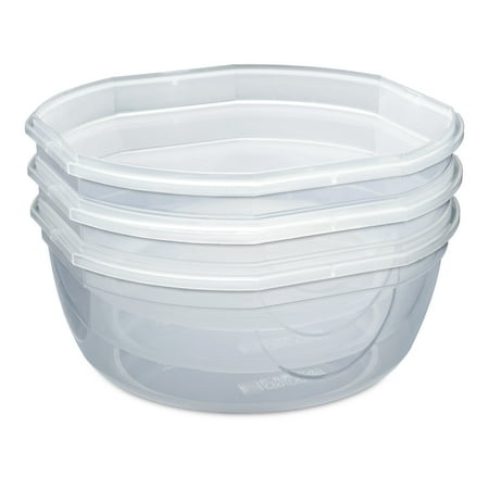 Sterilite Ultra?Seal? 4.7 Qt. Bowl Clear