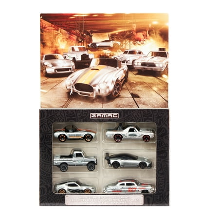 Hot Wheels Zamac Multipacks of 6 Toy Cars, Gift For Kids & Collectors