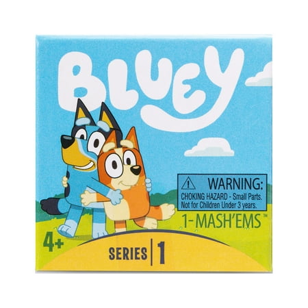Mash'ems Bluey S1 Collectible Toys, 4+ Years Old